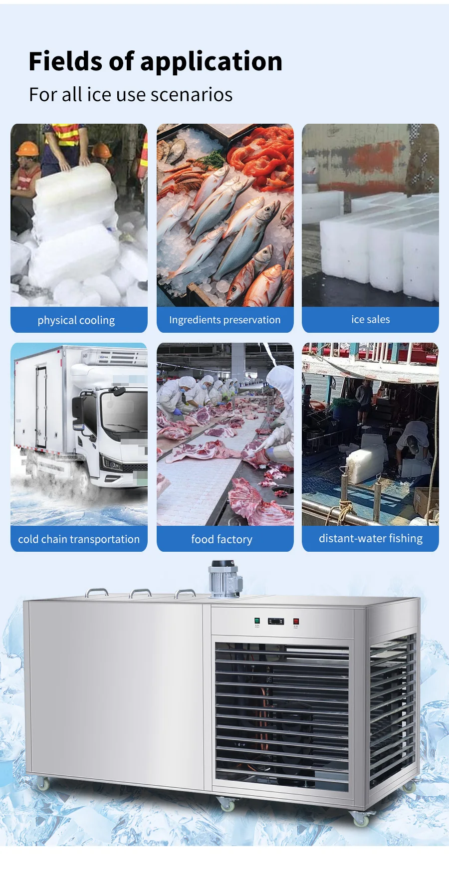 Ice Machines, 1000Kg, 220 V, 3000w - detail 14