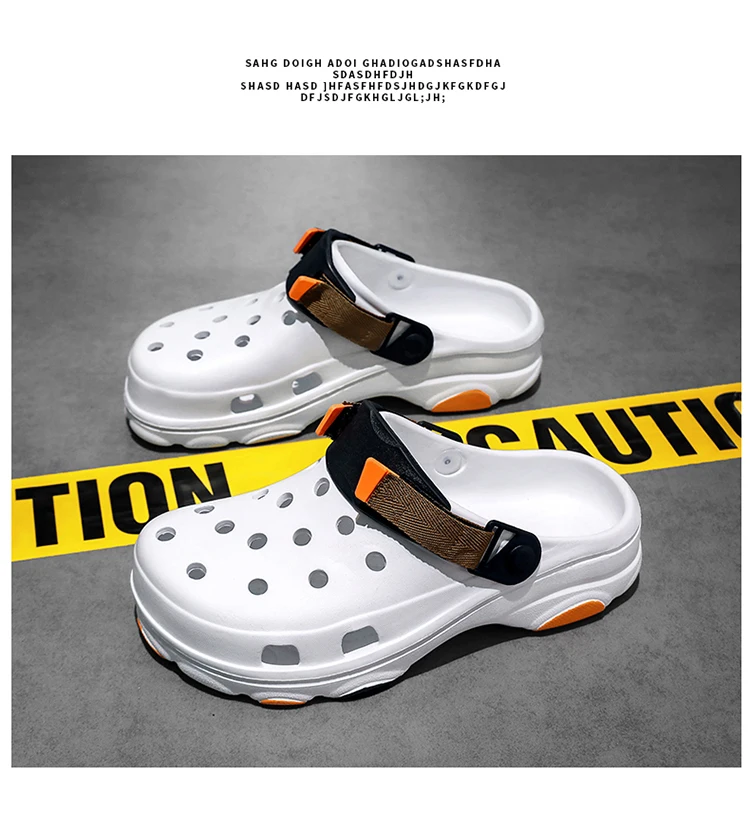 Unisex Garden Shoes Summer Clogs Sandals Slippers Slip On Lightweight Men Casual Shoes With Fur