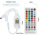 12v 5050 Rgb Led Strip Ledrgbrgb Colour Changing 12v 5050 Smd Rgb Phone App Smart Led Strip Music Control