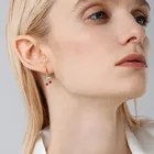 Earrings Jewelry Manufacturer Fashion Tassel Earrings Gold Plated Zircon Cherry Earrings Women
