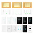 Wireless Switch Wireless Switch 1/2/3 Gang Wireless Smart Switch No Neutral Wire Smart Switch For Home