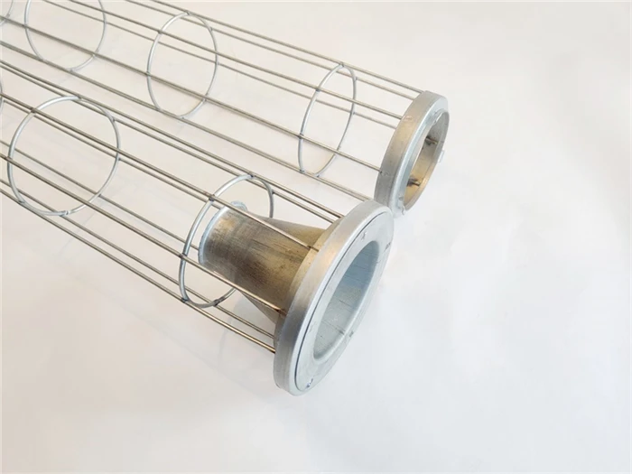 Galvanisierter Stahlfiltertüte-Rahmen Draht-Staub-Kollektor-Beutelfilter-Käfig 2