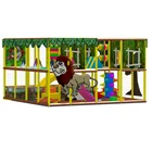Plastic Popular Designs For Indoor Playground With Soft Play Toddler Plastic Houses Ball Pool Slide Set