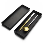 Wedding Gift Best Sell Wedding Favor Stainless Steel Stainless Steel Spoon And Chopsticks Set Wedding Gift