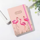 School 2021 Hard Cover Foil Fashion Design Casebound Notebook A5 Ruled Hot Stamping Elastic Journal For School