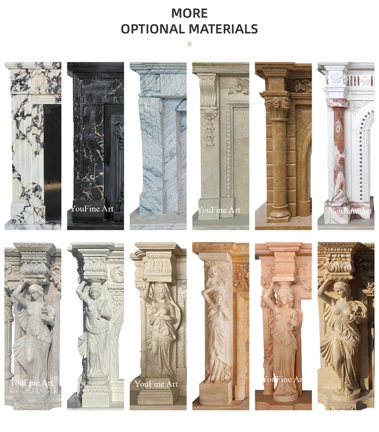 Marble Fireplace Surround materials