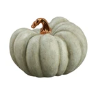 Craft Pumpkin 8 Inch Tabletop Decoration Craft Resin Fall Pumpkin Decor Halloween Polyresin Pumpkin Sculpture Decoration