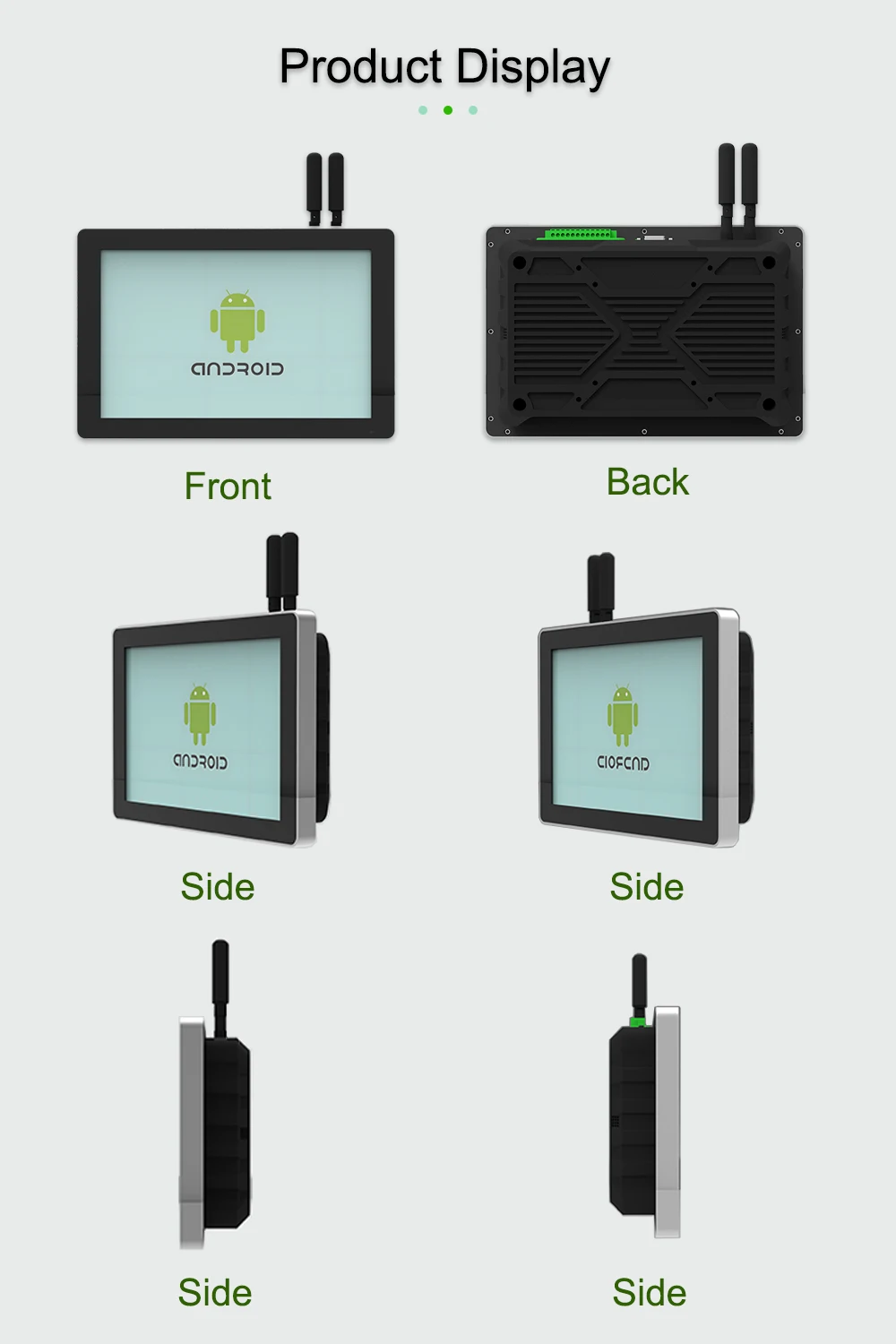 product 101 android linux industrial embedded lcd touch display monitor waterproof open frame monitor touch screen monitors product-4