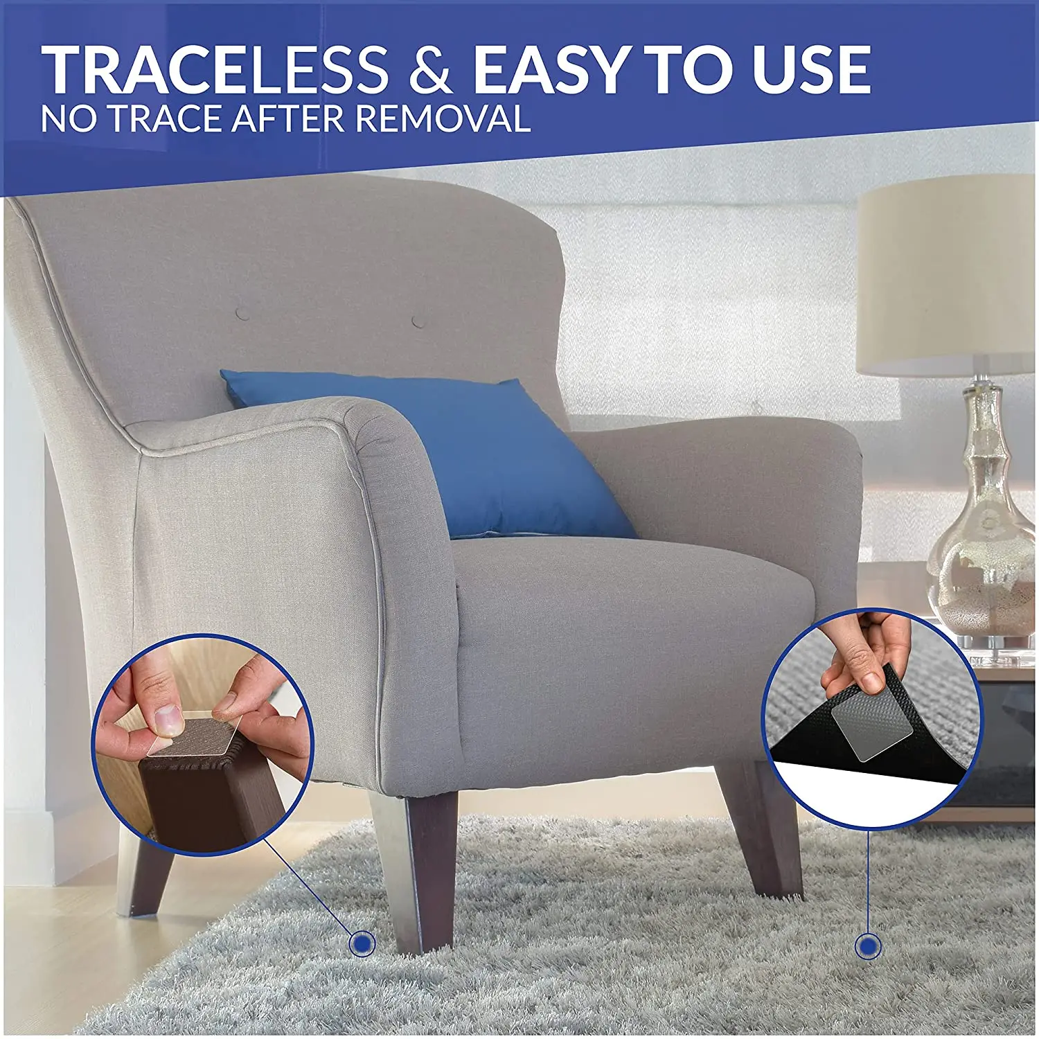 Five Star Products Traceless Washable Double-sided 1 Meter 3 Meters 5 Meters Sticky Nano Tape