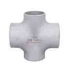 Asme Stainless ASME B16.9 304 316L 321 310S Professional Manufacture Stainless Steel Pipe Fittings Cross