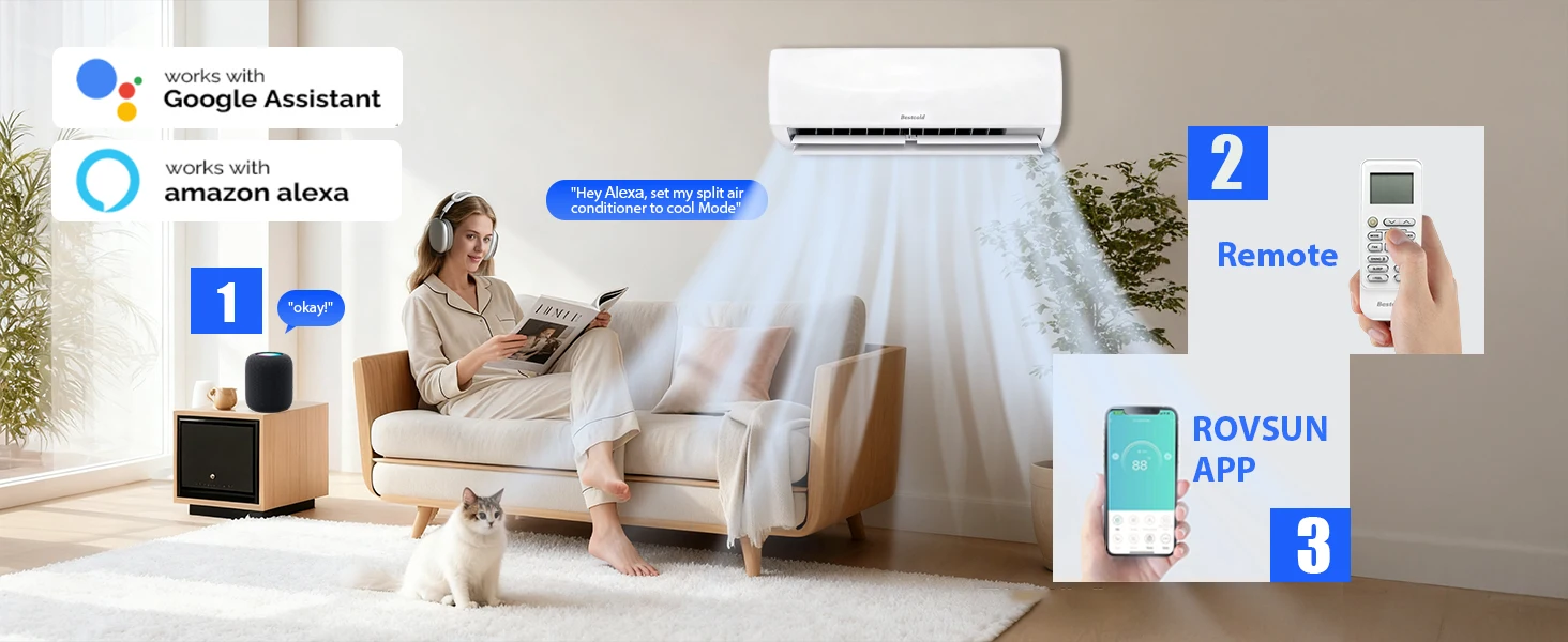 Split Air Conditioner, 110V, 12000, BTU, Inverter - detail 4