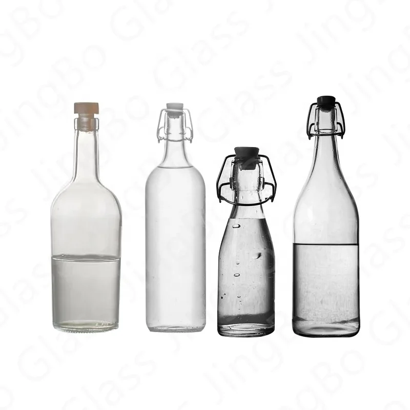 round vodka alcohol glass bottle 500ml manufacturer