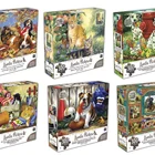 Game Factory Wholesale Hot Selling Kids Game Puzzle Custom Sublimation Adult Jigsaw Puzzle 500 Pieces