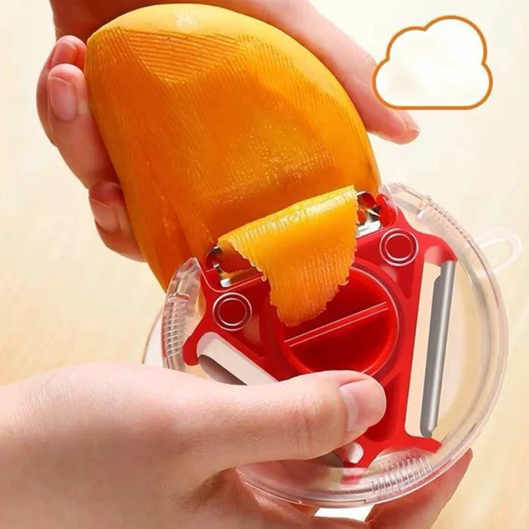 2023 Hot sell Kitchen accessories 3 In 1 Slicer Fruit Potato Peeler Kitchen Tool Stainless Steel Vegetable Cutter Kitchen knife