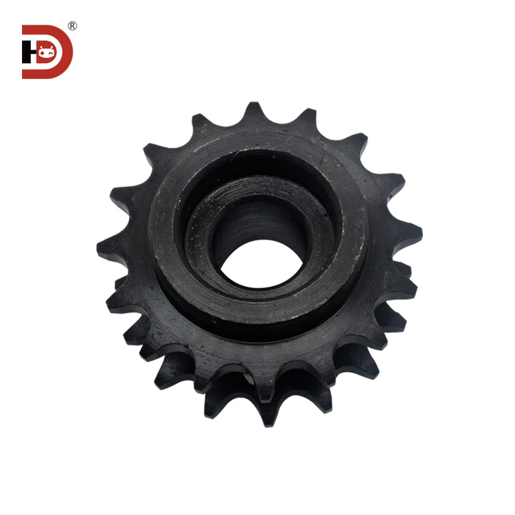 08B Double Row Drive Gear 4 Minutes 16 Teeth 08BS Pitch 12.7 Ratchet Non-standard Customized Driven Chain Wheel details