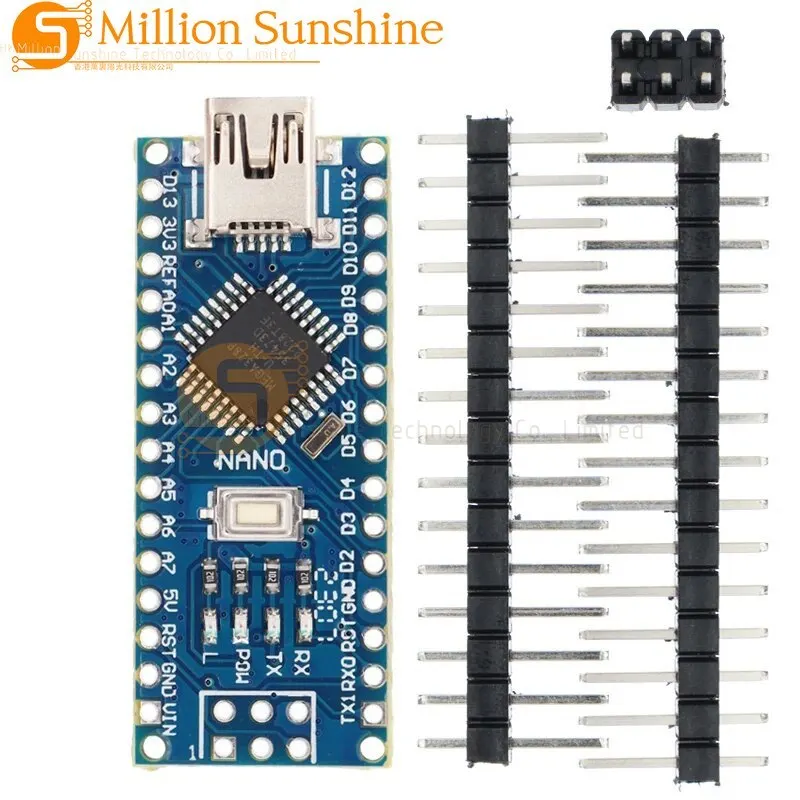 Mini / Type-C / Micro USB Nano 3.0 with The Bootloader Compatible Nano Controller for Arduino CH340 USB Driver 16Mhz ATMEGA328P details