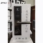Lock Set Brass Door Lock Hotel Keyless Smart Electronic Rf Card Lock Hotel Door Lock Hotel Room Lock Set ET261RF