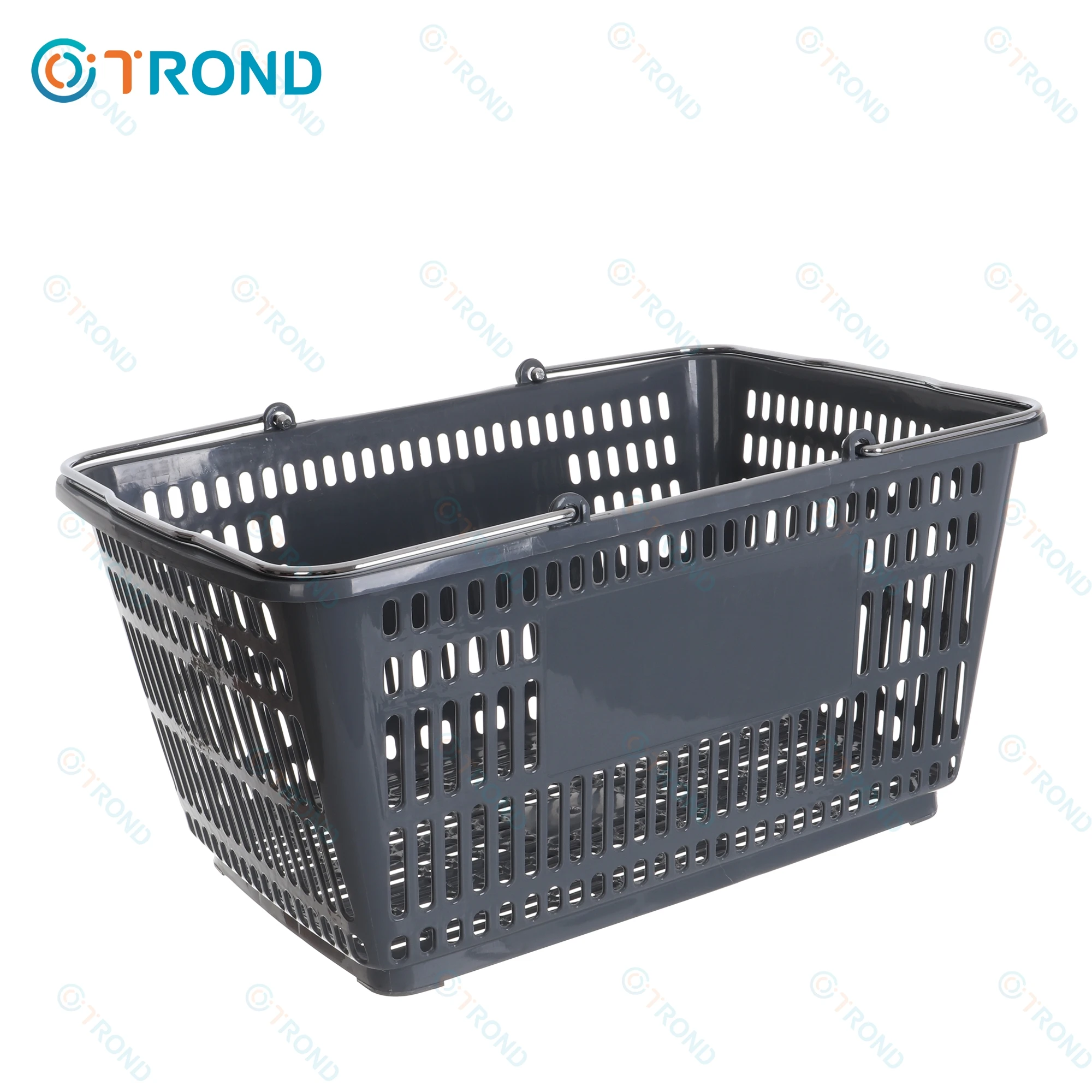 wholesale plastic market mesh grocery shopping basket with