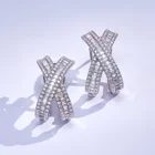 Earrings Silver Earring 925 Silver Hot Sell Simple Earrings Silver Earring 925 Sterling