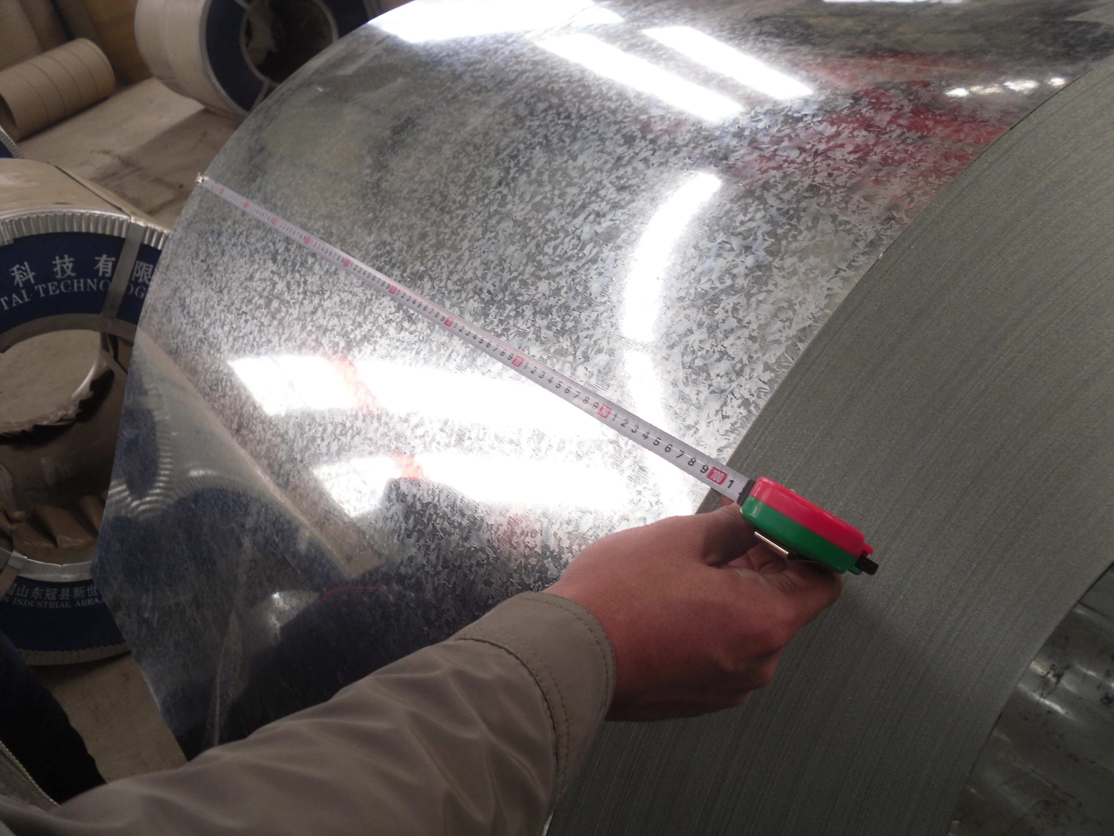 Dx51 Zinc Coating Coils Customized Hot Dip Galvanized Coils Perak 11