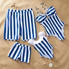 Family 1 2 Piece Set Swimsuit Julysand Colourful Swimsuit Matching Family Swimwear 1 Piece Stripped Family Set Swimwear