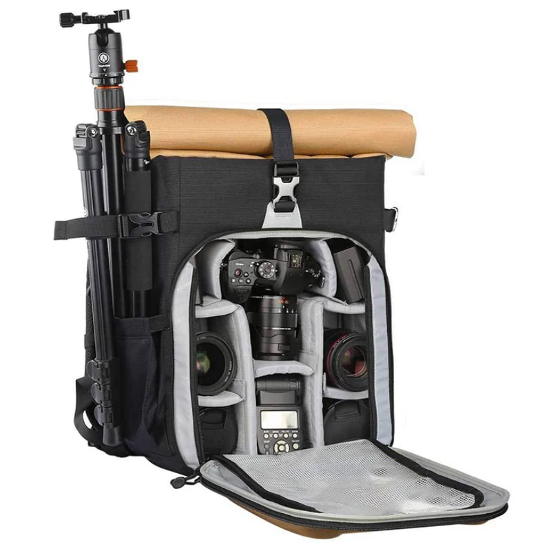 Bsci Factory Best Camera Backpack Dslr 