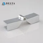 Glass Corner CRL Brass Corner Connector Glass Clamp Shower Fitting For 3/8" Frameless Tempering Glass Fixed