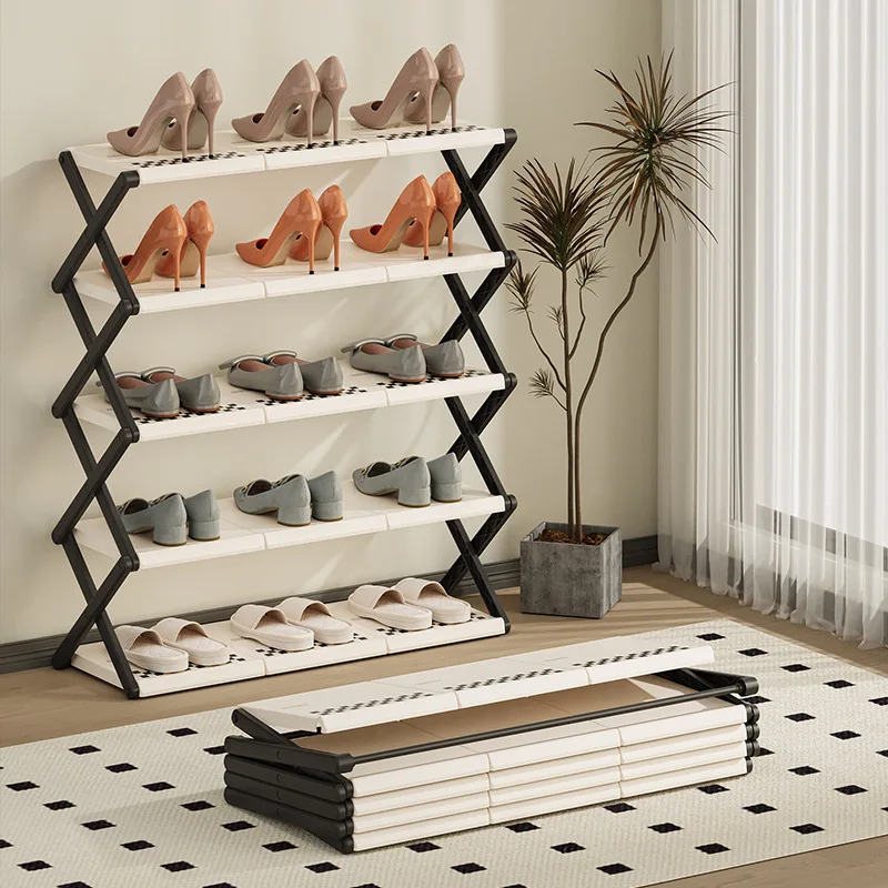 OEM ODM Multiple Layers Shoe Racks Save Space Customized Home Shelves Storage Entrance of Dormitory