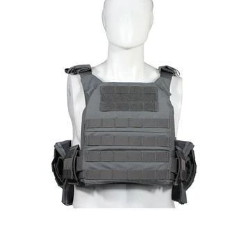 Tactical outdoor sports quick release MOLLE safety board carrier combat equipment training lightweight breathable tactical vest