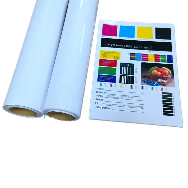 24" x 30m Premium RC Fotopapier Inkjet Posterpapier 180g glossy 