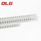 Pvc Pvc Wire Duct Rigid PVC Materials Slotted Wiring Duct For Putting Line Inside