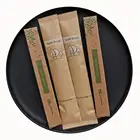 Organic Wholesale CE-ROHS Certificate Reusable Biodegradable Organic Charcoal Bamboo Toothbrush With Packaging