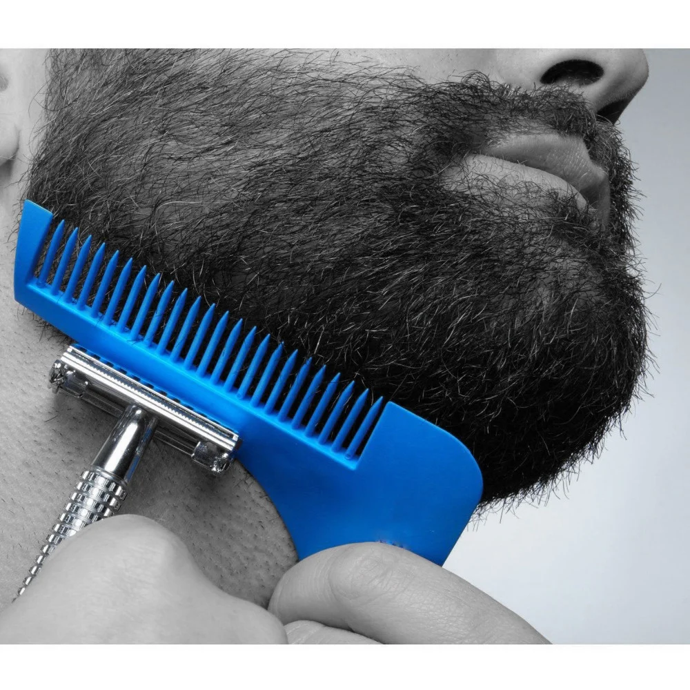 Most Popular Products Perfect Men Mustache Shaper Outliner Template Shaping  & Styling Tool Beard Comb For Perfect Lines - Buy Beard Shaping Tool,Beard  Comb,Beard Shaping & Styling Tool Product on 