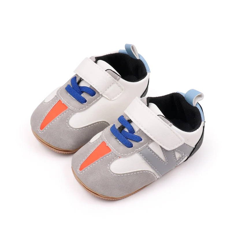 Hot Selling Unisex Prewalker Toddler Baby Shoes Soft TPR Anti-Slip Outsole Flat Design Summer Spring Autumn Seasons-for Boys factory