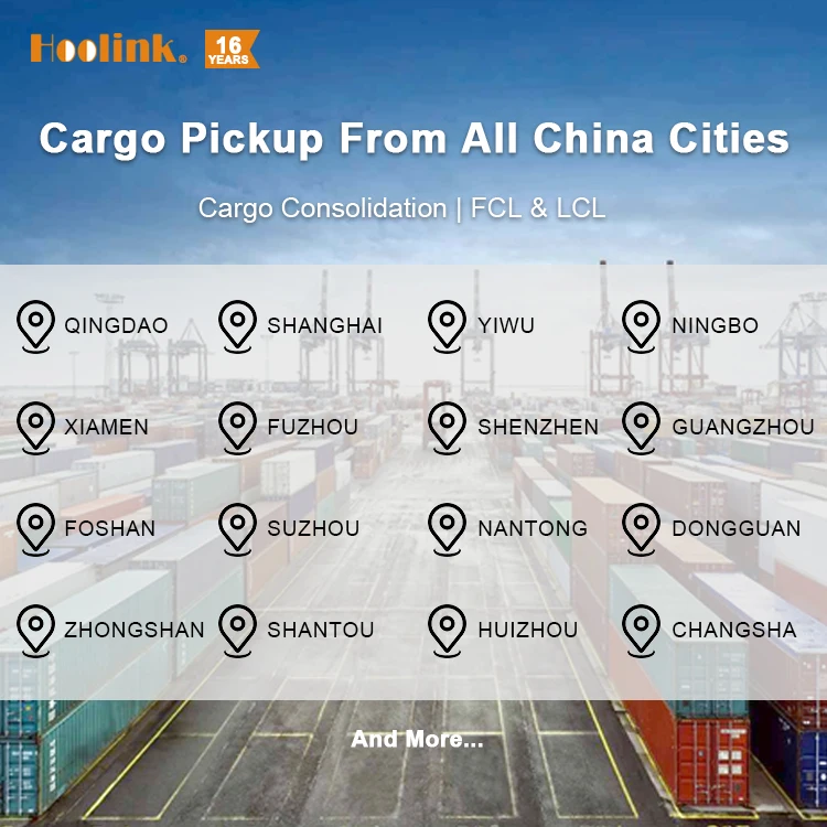 Ddp Fcl Lcl Chinese Freight Forwarder Cargo Consolidation Shipping From