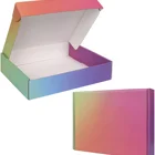 Hot Sale Luxury Fancy Pink Custom Printing Corrugated Packaging Clothes Or Cosmetic Shipping Paper Gift Box