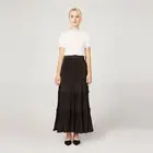 Skirt Crepe Skirts Women 713658 Factory Supply Summer Dresses Ladies Women 80% Polyester 20%cotton Wrap Skirt