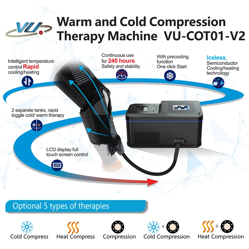 newest adjustable temperature 3 15 physiotherapy cold therapy device-0