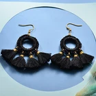 Earrings BAOYAN Trendy Handmade Bohemian Ethnic Tassel Earrings For Women
