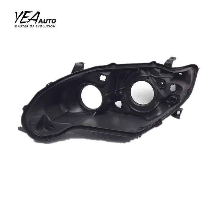 product yea auto car headlight housing black back base for toyota corolla head light housing headlamp 2011 2012 2013-7