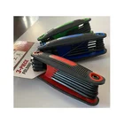 Key Heavy-duty Steel 3 Pieces Folding Hex Key Set