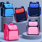 Royal Blue Bag Factory Direct Sale 16*29*38cm Pink And Royal Blue Children School Bag