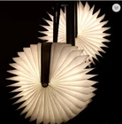 Logo Gift Custom Carving Logo Gift Lamp Wooden Lamp Foldable
