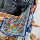 Scarf Scar Pattern Printed Women Scarf Large Shawls Hijab Design Printed Head Hijabs Scar