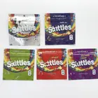 New Designs 400mg Small Mini Skittles Mylar Packaging Zipper Bag