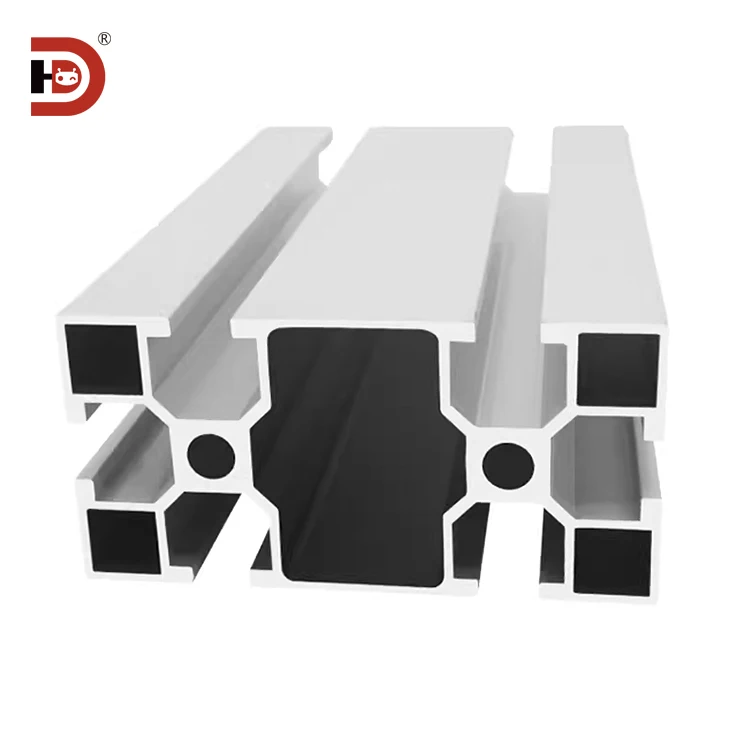 Industrial Extruded Aluminum Profile 4080 * 1.2mm Assembly Line Equipment Frame 4080 Aluminum Alloy Profile supplier