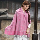 Flower Shawl 2021 Fashion Multicolor Custom Low Price Hot Sale Luxury Flower Shawl Scarf