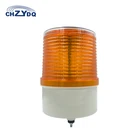 Alert Light Solar Panel Yellow Warning Beacon Alert Light
