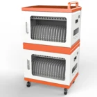 School Charge Cart 16 Ports AC Charging Cart With Aluminum-alloy Frame For School Used For Chromebook In School