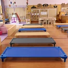 Kids Daycare Bed Factory Directly Supplies Plastic Mesh Daycare Bed Kids Children Stackable Cots